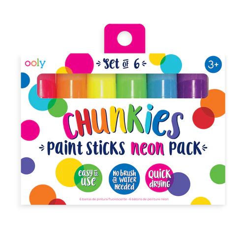 Ooly- Chunkies Neon Paint Sticks