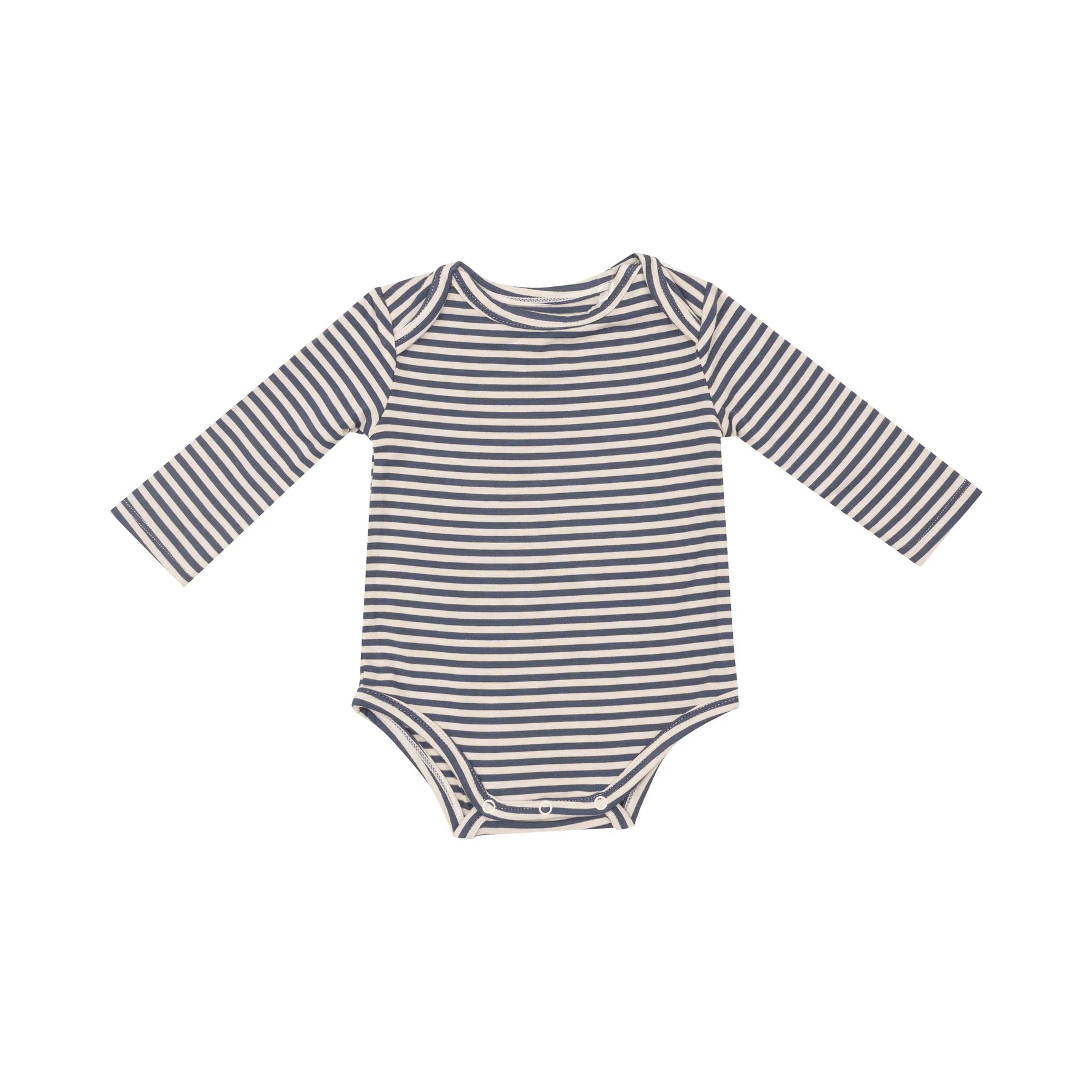 Angel Dear- Footballs + Navy & Oat Stripe Bodysuit