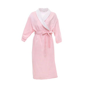 Lenora- Rachel Cotton Robe- Pink