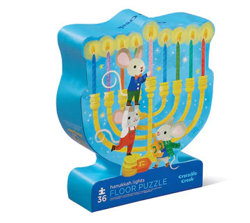 Crocodile Creek- 36 Pc Puzzle/Hanukkah Lights