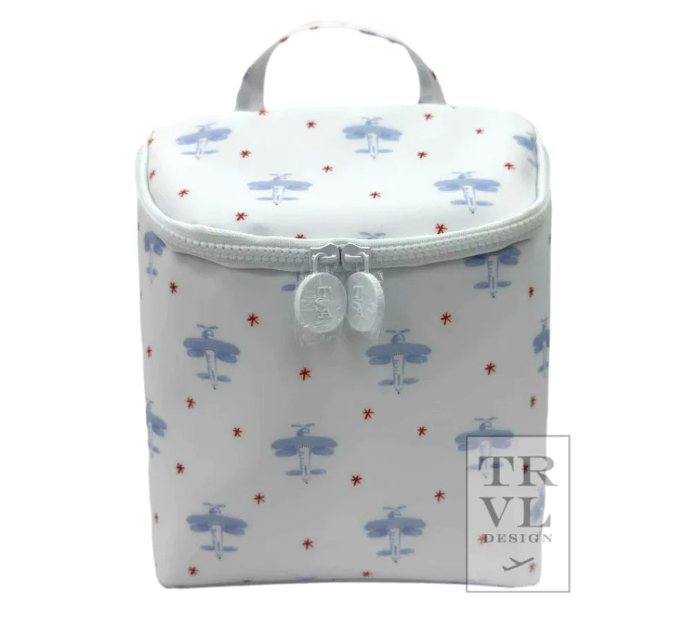 Trvl Design- Take Away Lunch Bag- Insulated David's Airplane