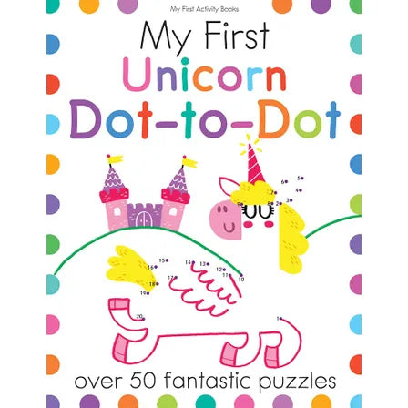 Sourcebooks- My First Unicorn Dot-to-Dot