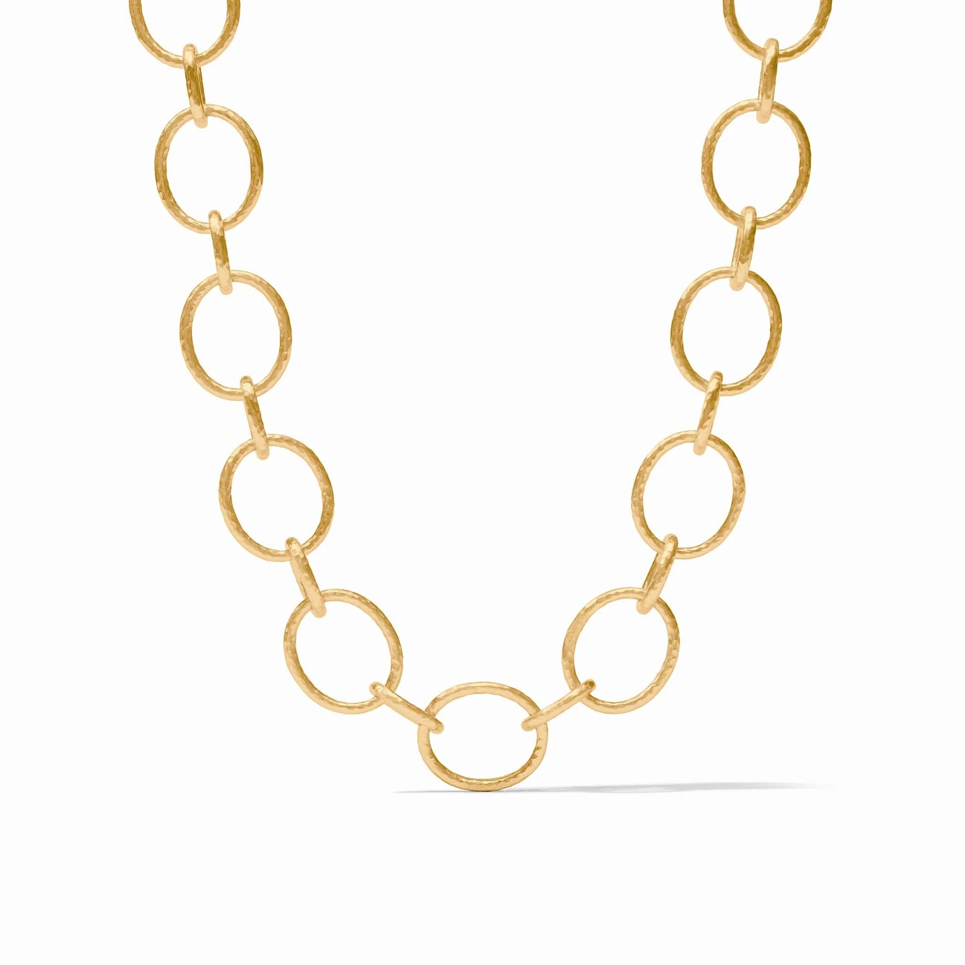 Julie Vos- Catalina Light Link Necklace Gold-OS