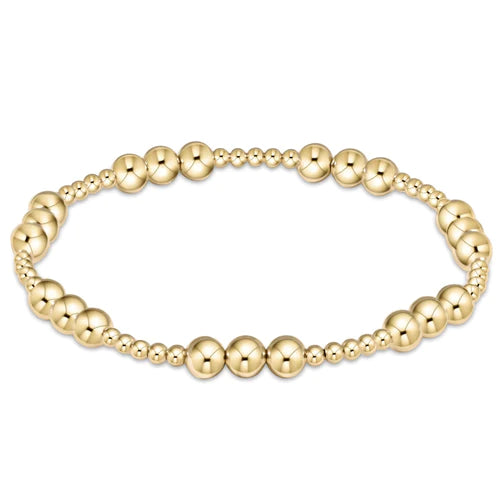 Enewton Design- Classic Joy Pattern 5mm Bead Bracelet- Gold