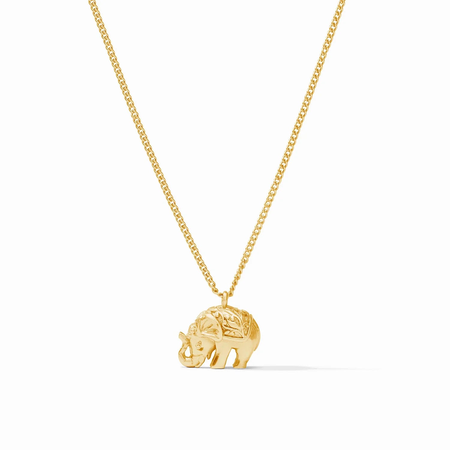 Julie Vos- Elephant Delicate Necklace Gold -OS