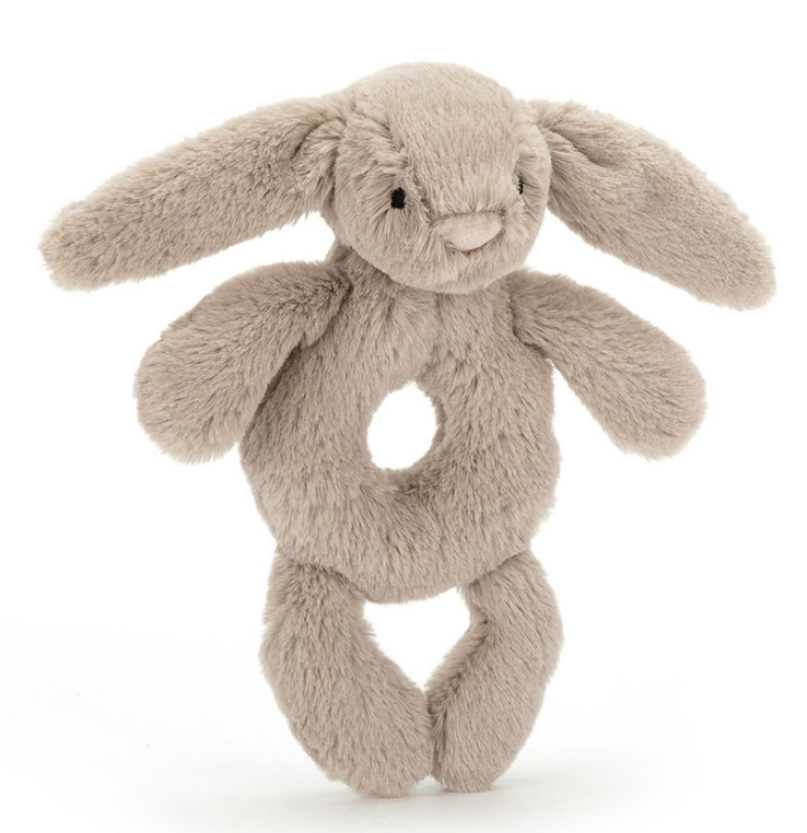 Jellycat- Smudge Elephant Ring Rattle