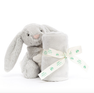 Jellycat- Bashful Grey Bunny Soother