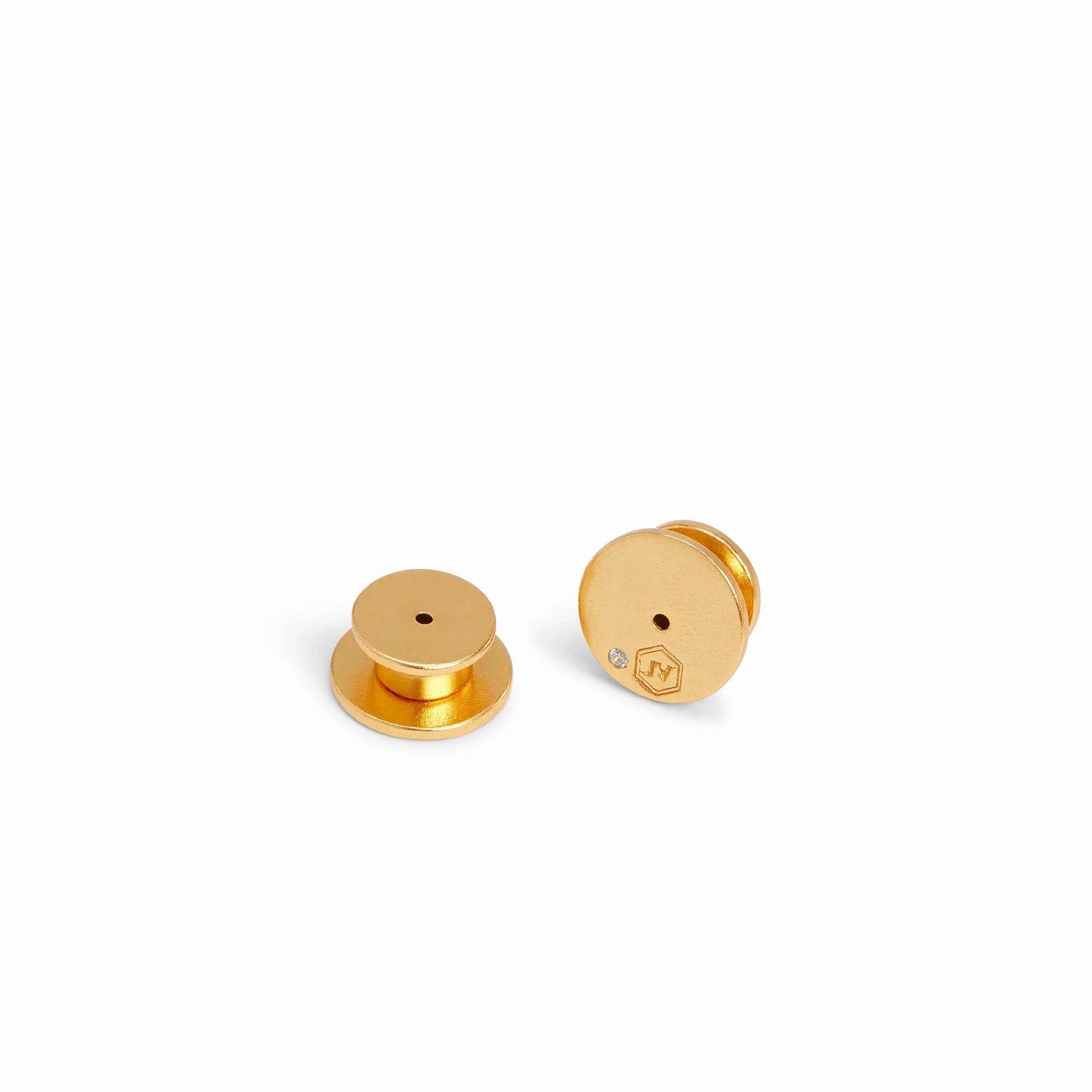 Julie Vos- Nassau Demi Doorknocker Earring Gold-OS