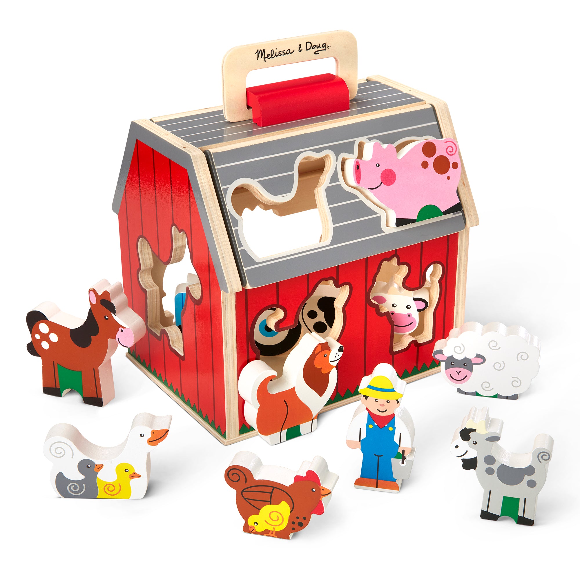 Melissa & Doug - Take-Along Sorting Barn