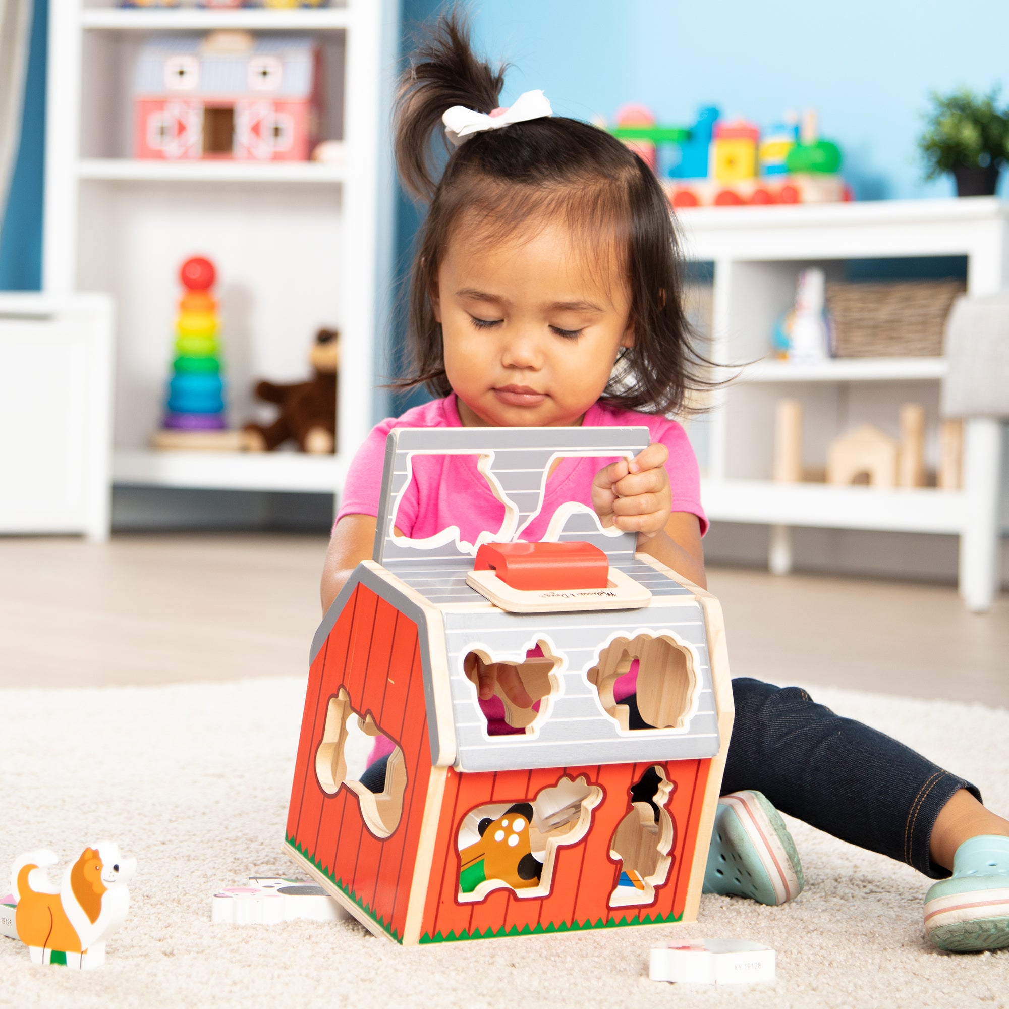 Melissa & Doug - Take-Along Sorting Barn