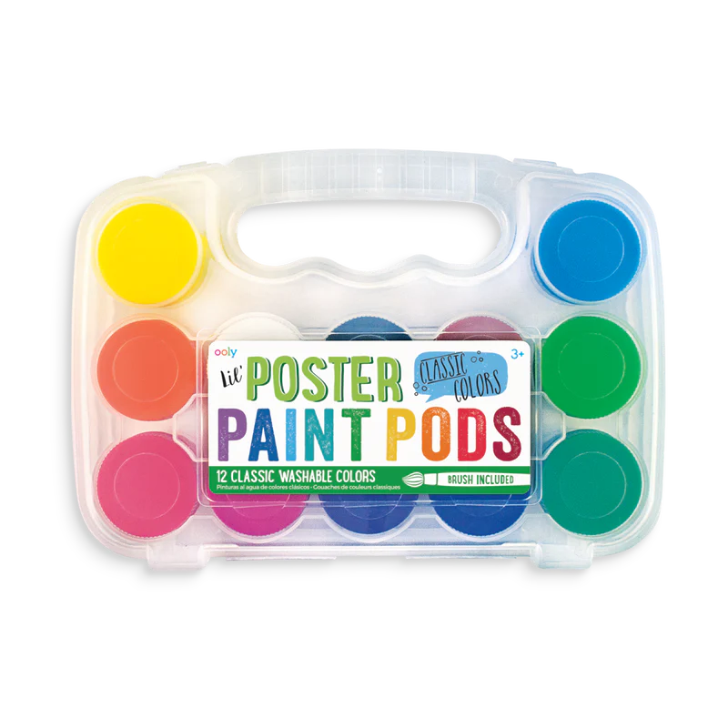 Ooly- Lil Paint Pods Poster Paints