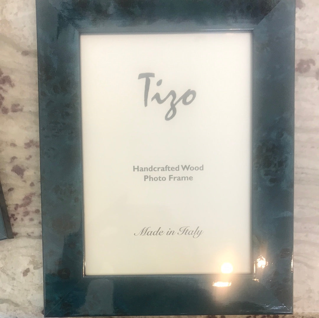 Tizo- Wood Frame- Blue