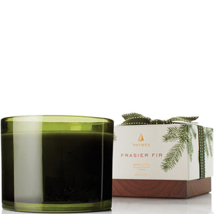 Thymes - Frasier Fir Poured 3-Wick Candle